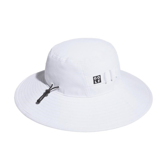 Adidas Wide Brim unisex klobouk, bílý
