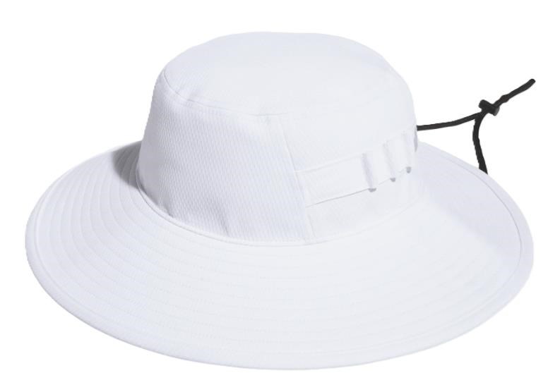 Adidas Wide Brim Crst unisex klobouk, bílý