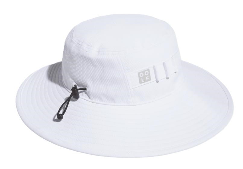 Adidas Wide Brim Crst unisex klobouk, bílý