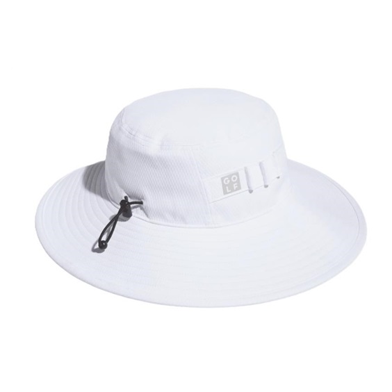 Adidas Wide Brim Crst unisex klobouk, bílý
