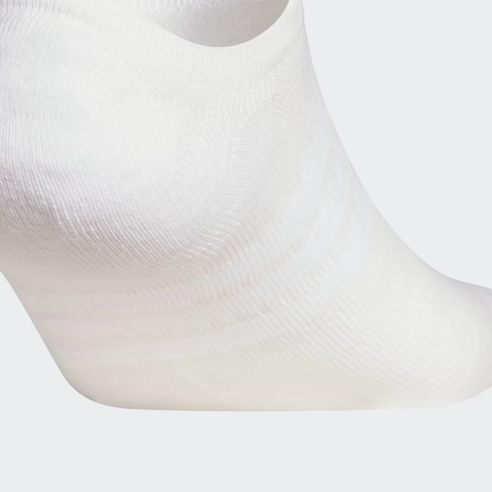 Adidas No Show pánské ponožky, mix barev, 3páry