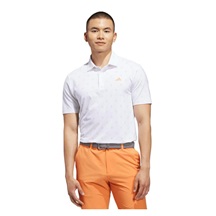 Adidas Ultimate365 Essence Print pánské polo, bílé