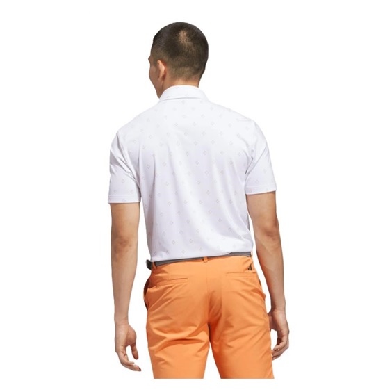 Adidas Ultimate365 Essence Print pánské polo, bílé