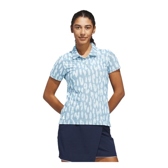 Adidas Ultimate365 Jacquard dámské polo, modro/bílé