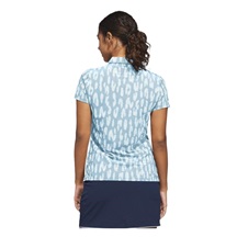 Adidas Ultimate365 Jacquard dámské polo, modro/bílé