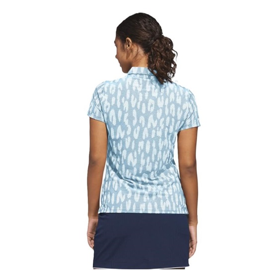 Adidas Ultimate365 Jacquard dámské polo, modro/bílé