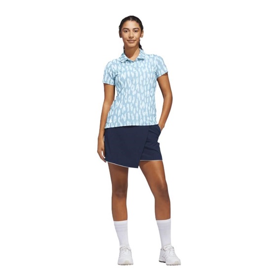 Adidas Ultimate365 Jacquard dámské polo, modro/bílé