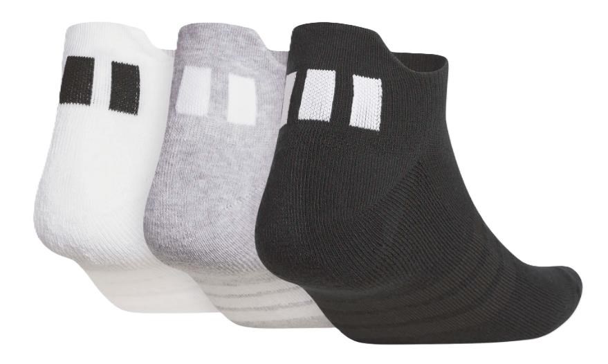 Adidas Tour Ankle pánské ponožky, 3 páry, bílé/šedé/černé