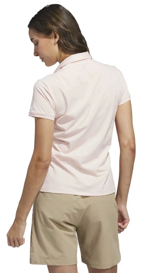 Adidas Ultimate365 Tour Twistknit dámské polo, růžové