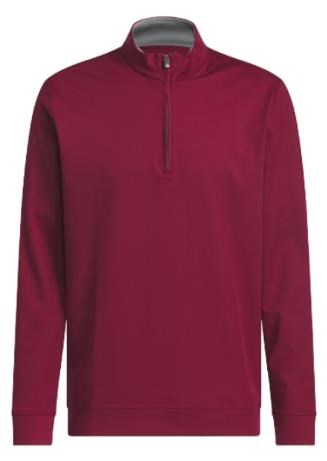 Adidas Ultimate365 Classic Quarter-Zip pánská mikina, burgundy