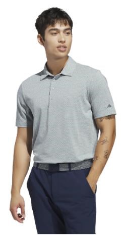 Adidas Ultimate365+ Go-To Print pánské polo, wosa/navy