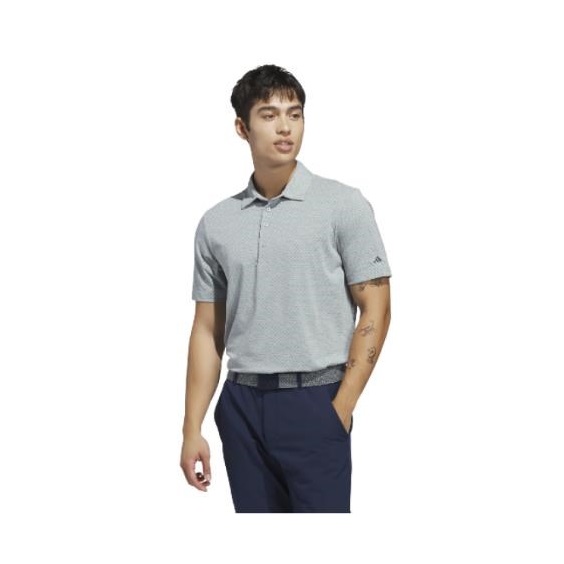 Adidas Ultimate365+ Go-To Print pánské polo, wosa/navy