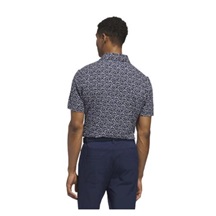 Adidas Ultimate+ Print pánské polo, tmavě modro/bílé