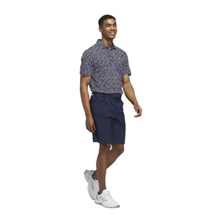 Adidas Ultimate+ Print pánské polo, tmavě modro/bílé