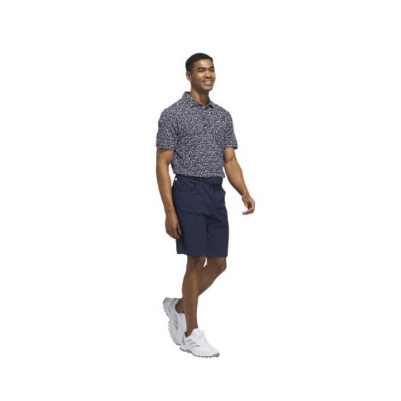 Adidas Ultimate+ Print pánské polo, tmavě modro/bílé