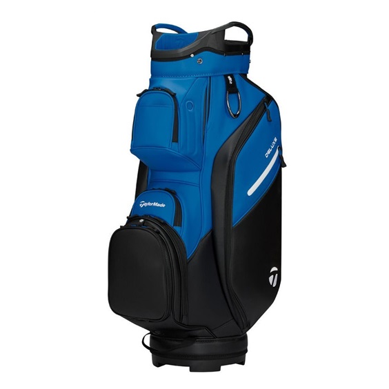 TaylorMade Deluxe cart bag, černo/modrý