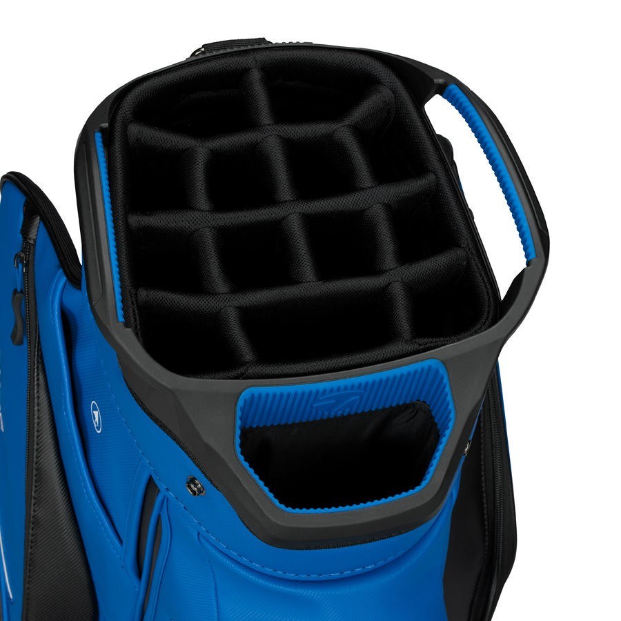 TaylorMade Deluxe cart bag, černo/modrý