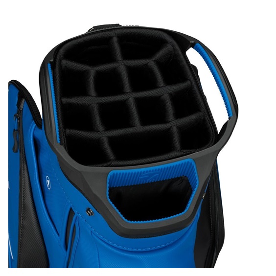 TaylorMade Deluxe cart bag, černo/modrý