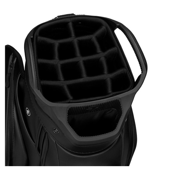 TaylorMade Deluxe cart bag, černý