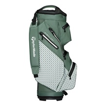 TaylorMade Storm-Dry Waterproof cart bag, heritage icon dark sage