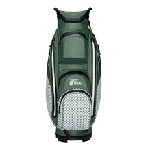 TaylorMade Storm-Dry Waterproof cart bag, heritage icon dark sage