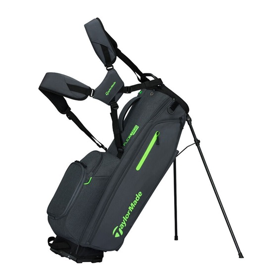TaylorMade FlexTech stand bag, šedo/neon zelený