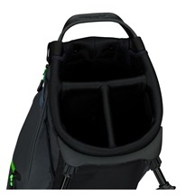 TaylorMade Flextech Carry stand bag, šedo/černo/neon zelený