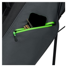 TaylorMade Flextech Carry stand bag, šedo/černo/neon zelený