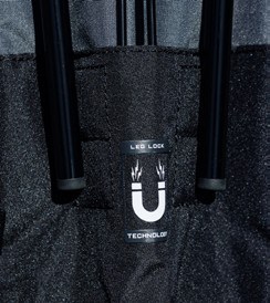 TaylorMade Flextech Carry stand bag, šedo/černo/neon zelený