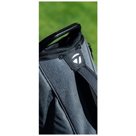 TaylorMade Flextech Carry stand bag, šedo/černo/neon zelený
