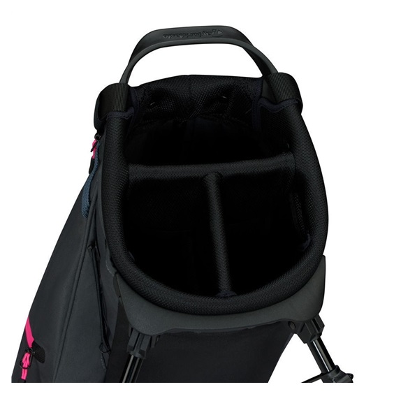 TaylorMade Flextech Carry stand bag, šedo/neon růžový