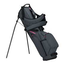 TaylorMade Flextech Carry stand bag, šedo/neon růžový