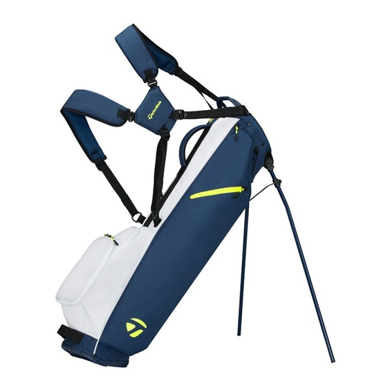 TaylorMade Flextech Carry stand bag, modro/bílo/limetkový