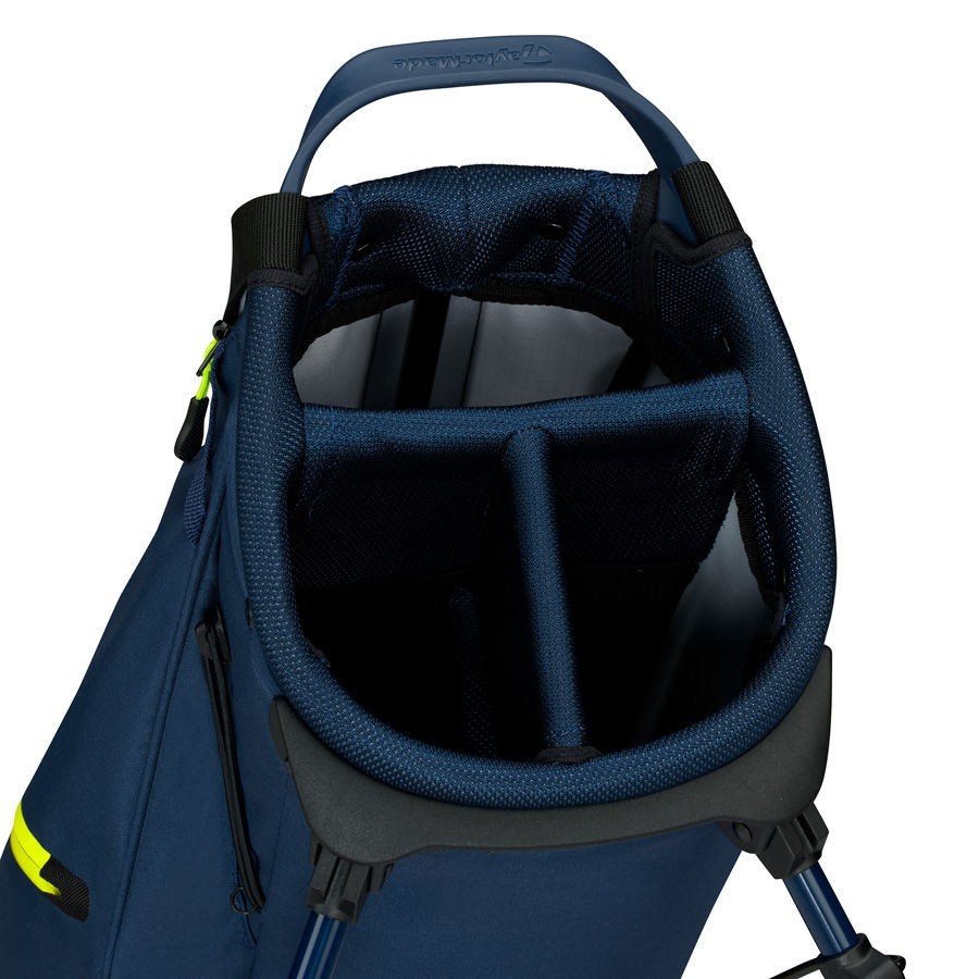 TaylorMade Flextech Carry stand bag, modro/bílo/limetkový
