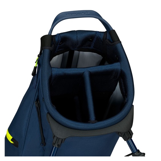TaylorMade Flextech Carry stand bag, modro/bílo/limetkový