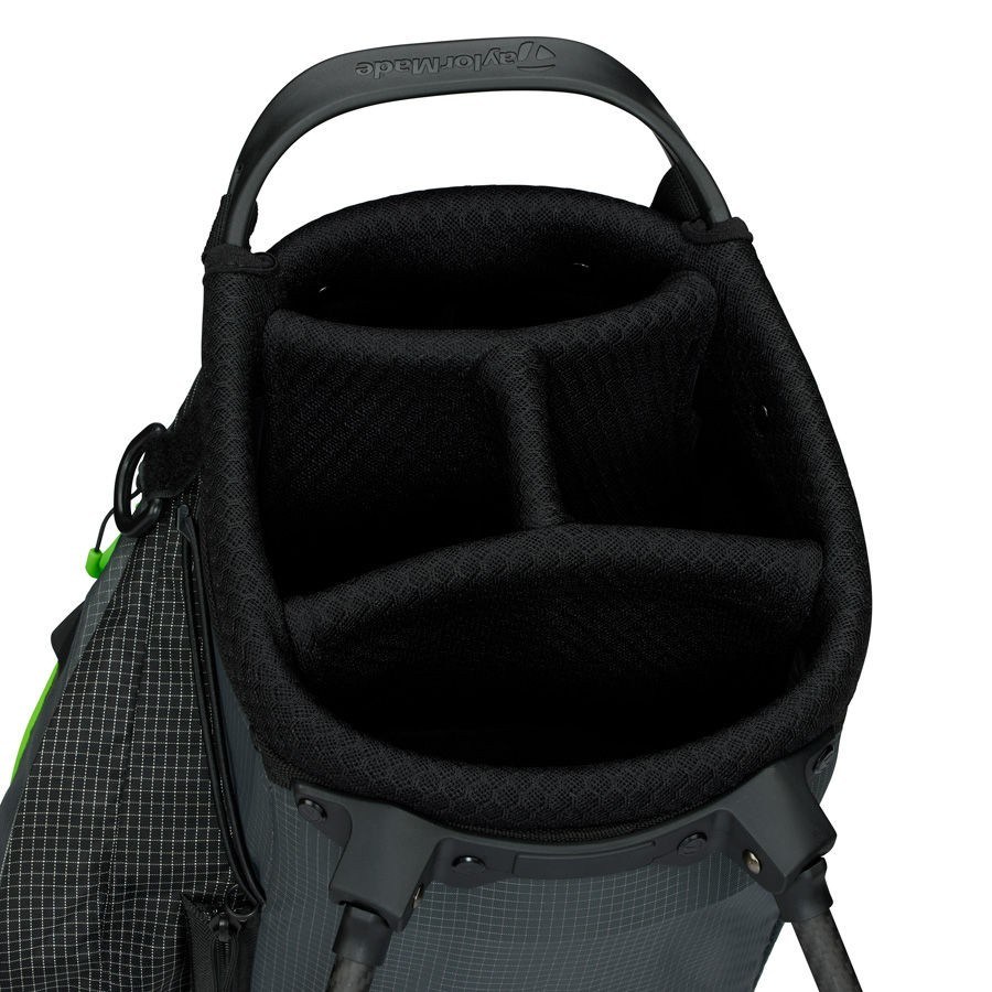 TaylorMade FlexTech Super Lite stand bag, šedo/neon zelený
