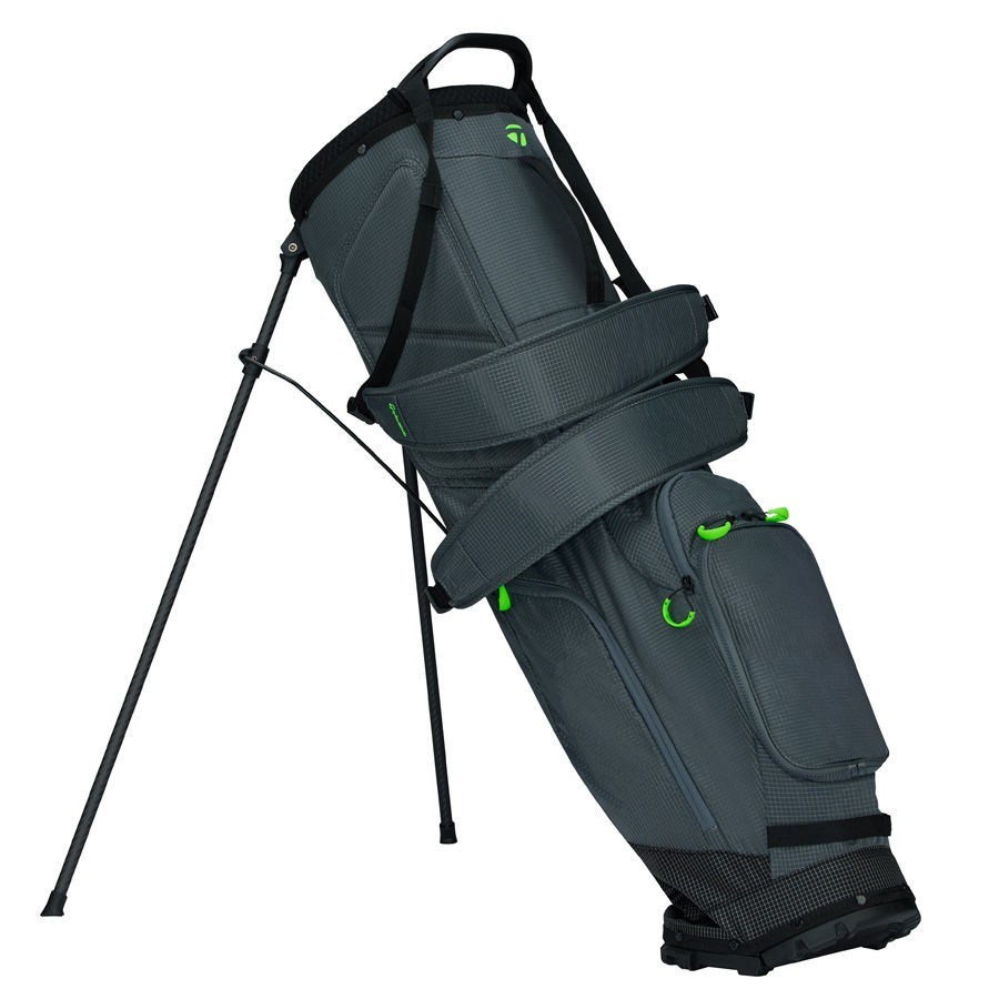 TaylorMade FlexTech Super Lite stand bag, šedo/neon zelený