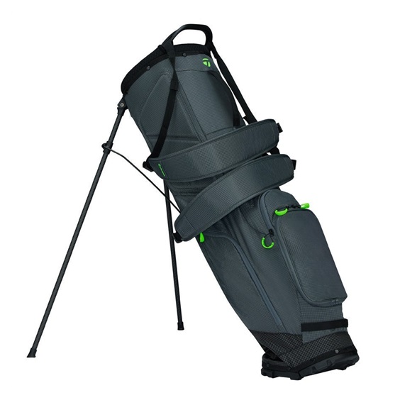 TaylorMade FlexTech Super Lite stand bag, šedo/neon zelený