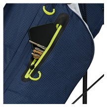 TaylorMade FlexTech Super Lite stand bag, tmavě modro/bílo/neon limetkový