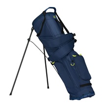 TaylorMade FlexTech Super Lite stand bag, tmavě modro/bílo/neon limetkový