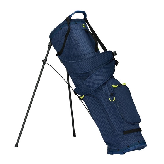 TaylorMade FlexTech Super Lite stand bag, tmavě modro/bílo/neon limetkový