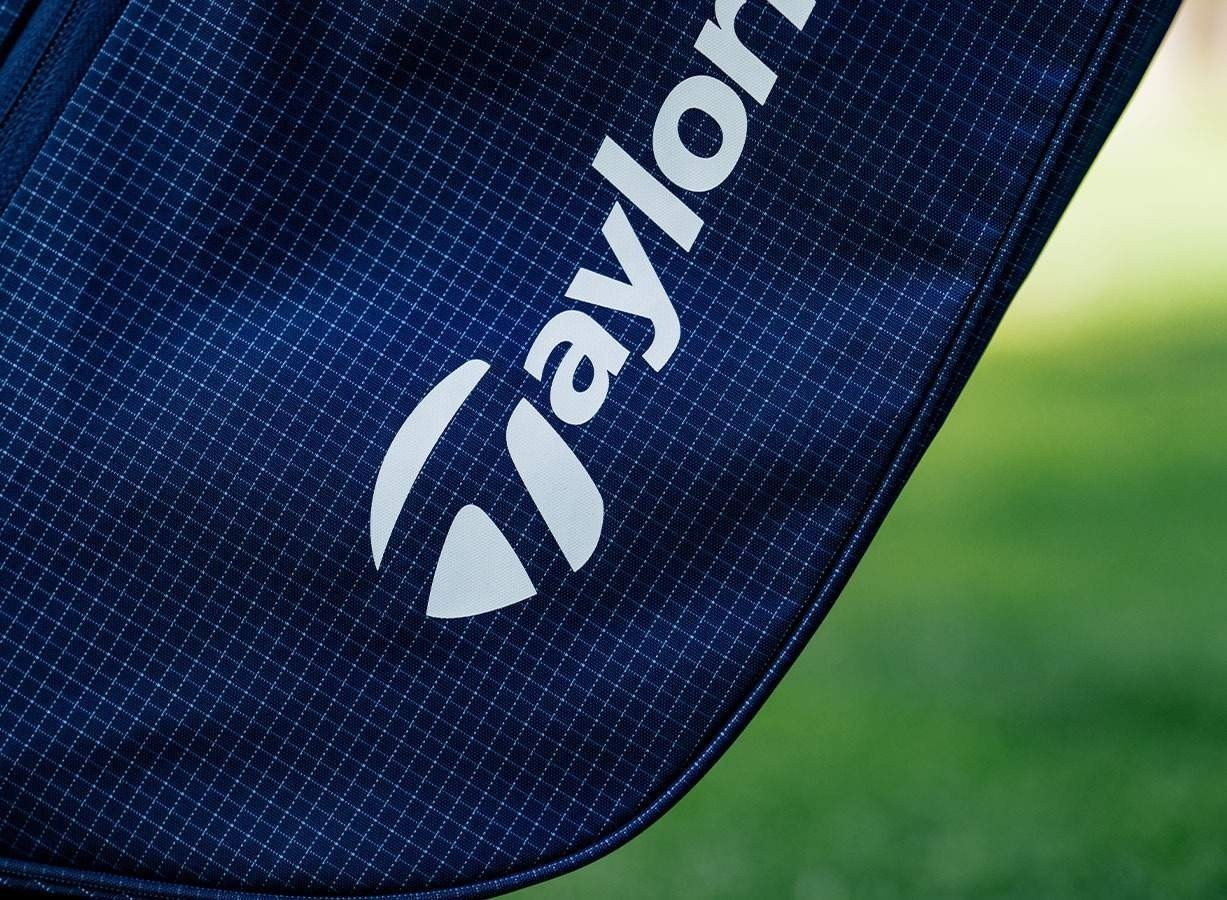 TaylorMade FlexTech Super Lite stand bag, tmavě modro/bílo/neon limetkový