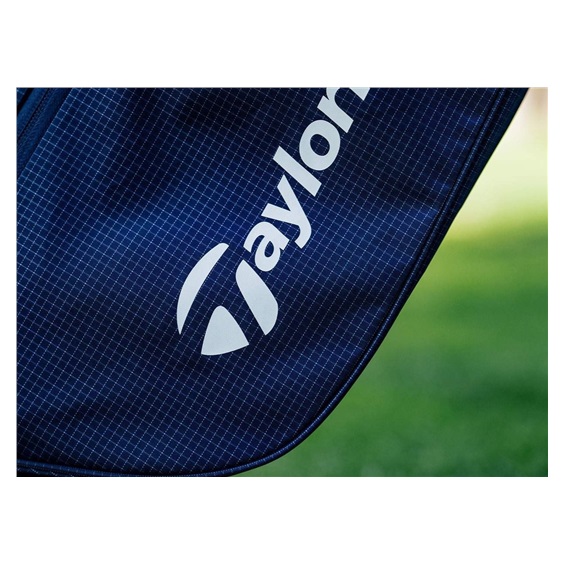 TaylorMade FlexTech Super Lite stand bag, tmavě modro/bílo/neon limetkový