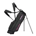 TaylorMade FlexTech Super Lite stand bag, černý/neon růžový