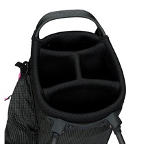 TaylorMade FlexTech Super Lite stand bag, černý/neon růžový