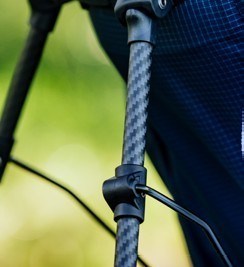 TaylorMade FlexTech Super Lite stand bag, černý/neon růžový