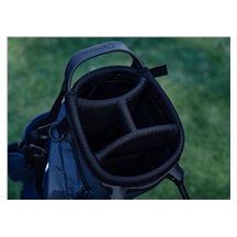 TaylorMade FlexTech Super Lite stand bag, černý/neon růžový