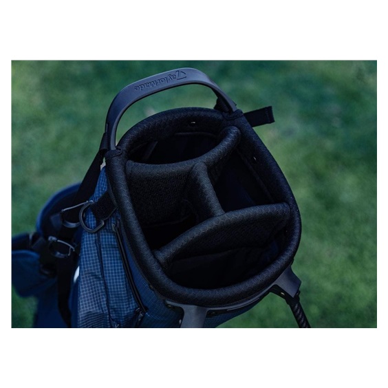 TaylorMade FlexTech Super Lite stand bag, černý/neon růžový