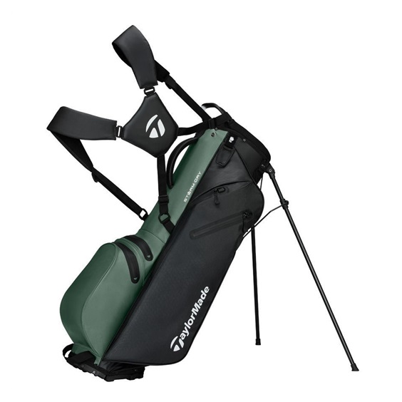TaylorMade Storm-Dry Waterproof stand bag, black dark sage