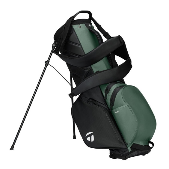 TaylorMade Storm-Dry Waterproof stand bag, black dark sage